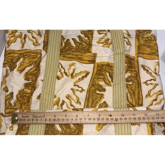 Urban Outfitters Canvas Cotton Boho Sun Sunshine Reusable Shopping Tote Bag - Picture 7 of 13